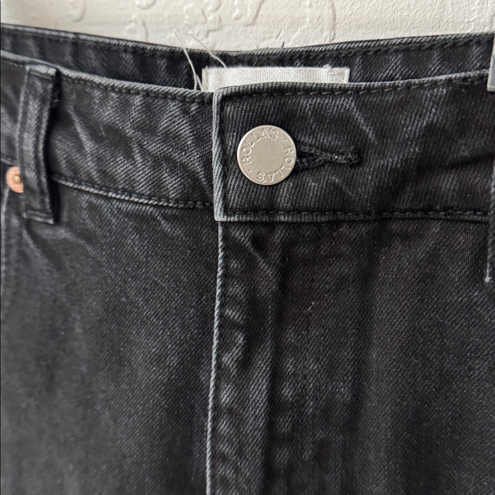 Rolla’s Black Elle Super High Rise Relaxed Jeans Aussie 8 US 26 - Picture 3 of 8